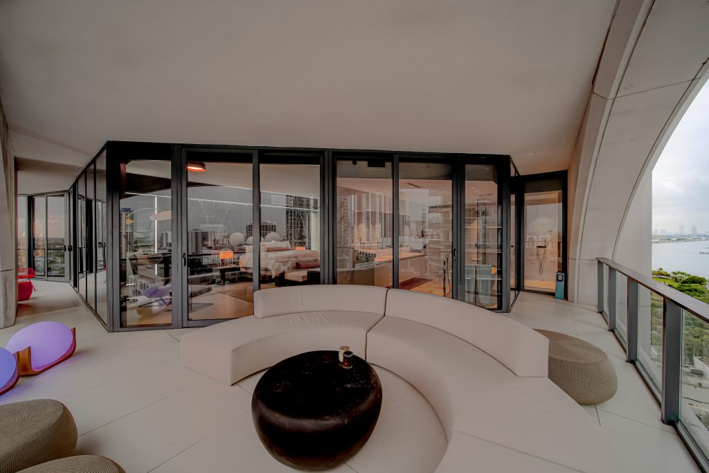 One Thousand Museum Master Bedroom Balcony