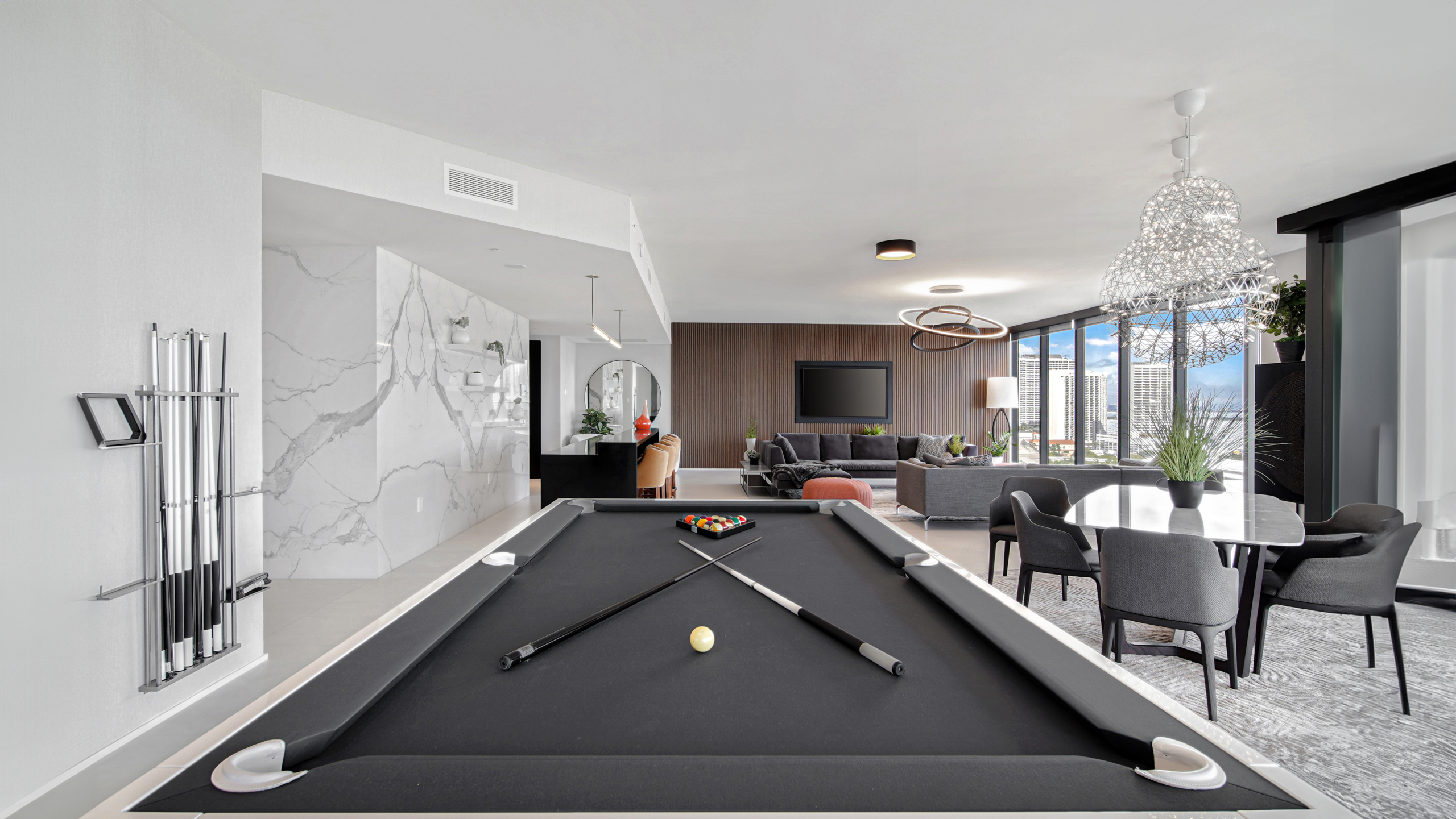 One Thousand Museum Living Room