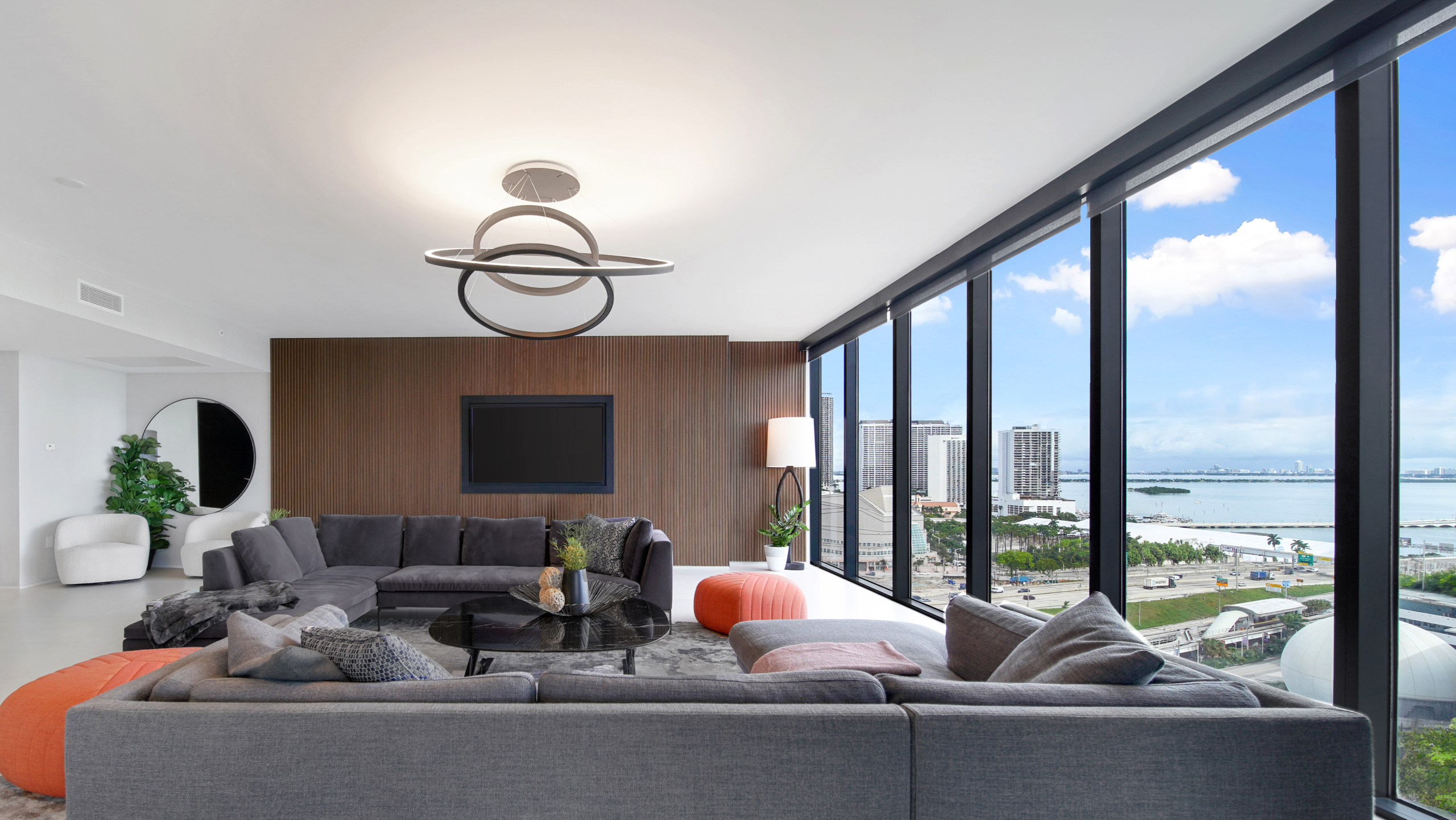 One Thousand Museum Living Room